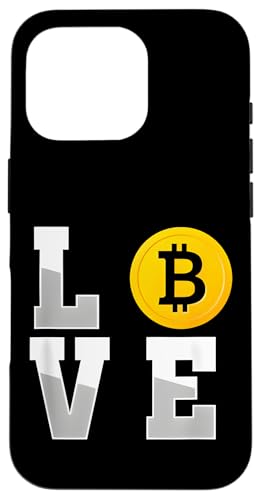 Love Bitcoin Krypto Währung Münze BTC Geld Brieftasche Geschenke Hülle für iPhone 16 Pro von Bitcoin Cryptofashion