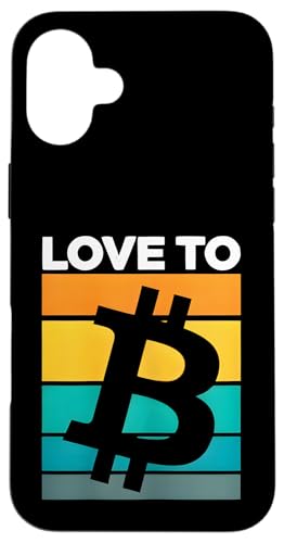 Retro Liebe zu Bitcoin Kryptowährung Geschenke für BTC Bitcoin Hülle für iPhone 16 Plus Retro Liebe zu Bitcoin Kryptowährung Geschenke für BTC Bitcoin Hülle für iPhone 16 Plus von Bitcoin Cryptofashion