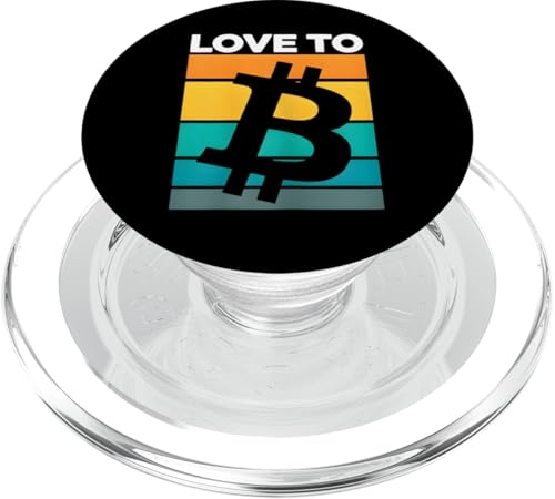Retro Liebe zu Bitcoin Kryptowährung Geschenke für BTC Bitcoin PopSockets PopGrip für MagSafe Retro Liebe zu Bitcoin Kryptowährung Geschenke für BTC Bitcoin PopSockets PopGrip für MagSafe von Bitcoin Cryptofashion