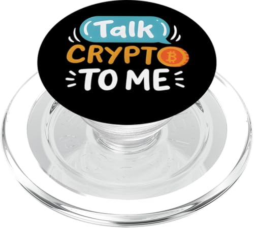 Talk Crypto To Me Cryptocurrency Trader Miner Männer Frauen PopSockets PopGrip für MagSafe Talk Crypto To Me Cryptocurrency Trader Miner Männer Frauen PopSockets PopGrip für MagSafe von Bitcoin Cryptofashion