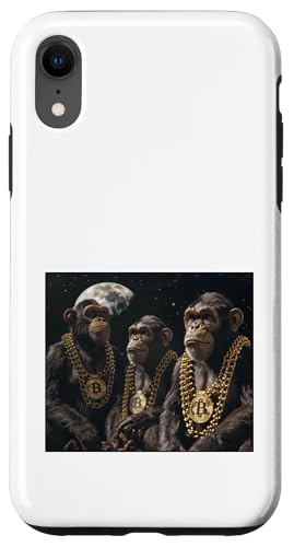 Bitcoin Affen gemeinsam stark lässig cool witzig Meme Spruch Hülle für iPhone XR Bitcoin Affen gemeinsam stark lässig cool witzig Meme Spruch Hülle für iPhone XR von Bitcoin fixes this Krypto Währung Geld Hodl Hold