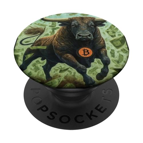 Bitcoin Bulle bullish PopSockets Klebender PopGrip von Bitcoin fixes this Krypto Währung Geld Hodl Hold