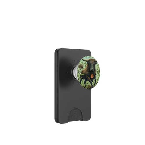 Bitcoin Bulle bullish PopSockets PopWallet für MagSafe von Bitcoin fixes this Krypto Währung Geld Hodl Hold