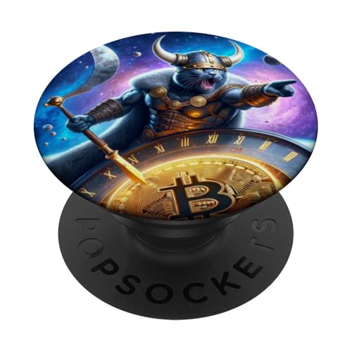 Bitcoin Katze Wikinger lustig niedlich PopSockets Klebender PopGrip Bitcoin Katze Wikinger lustig niedlich PopSockets Klebender PopGrip von Bitcoin fixes this Krypto Währung Geld Hodl Hold