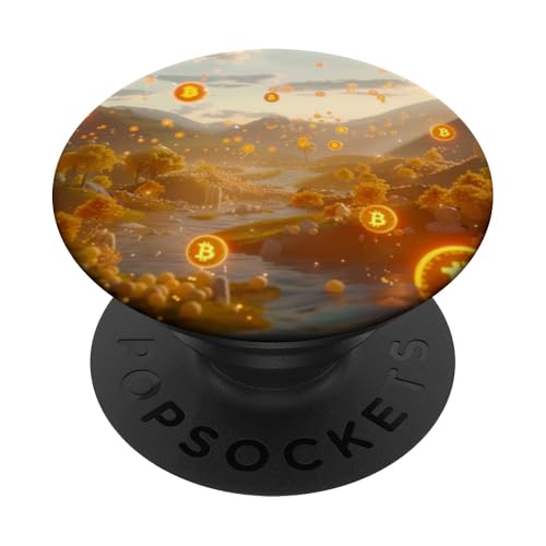 Bitcoin Landschaft Glühwürmchen Käfer Sonne PopSockets Klebender PopGrip Bitcoin Landschaft Glühwürmchen Käfer Sonne PopSockets Klebender PopGrip von Bitcoin fixes this Krypto Währung Geld Hodl Hold