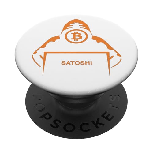 Bitcoin Satoshi Nakamoto Statur mysteriös groß unbekannt PopSockets Klebender PopGrip Bitcoin Satoshi Nakamoto Statur mysteriös groß unbekannt PopSockets Klebender PopGrip von Bitcoin fixes this Krypto Währung Geld Hodl Hold