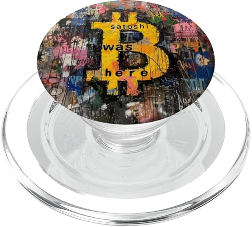 Bitcoin Satoshi Was Here PopSockets PopGrip für MagSafe von Bitcoin fixes this Krypto Währung Geld Hodl Hold