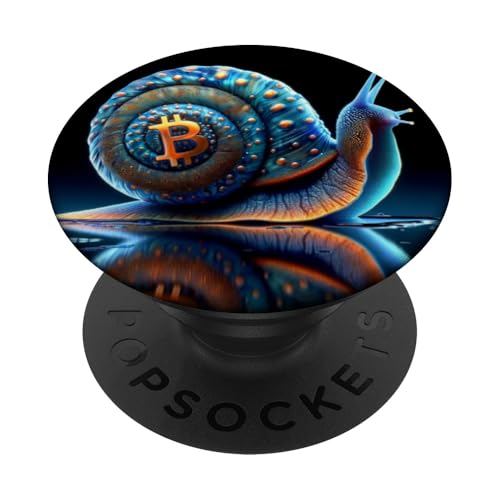 Bitcoin Schnecke langsames Netzwerk PopSockets Klebender PopGrip Bitcoin Schnecke langsames Netzwerk PopSockets Klebender PopGrip von Bitcoin fixes this Krypto Währung Geld Hodl Hold