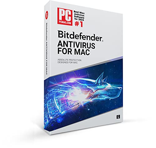 Bitdefender Antivirus for Mac 2024 - 3 Geräte | 1 Jahr Abonnement | Mac Aktivierungscode per Post von Bitdefender