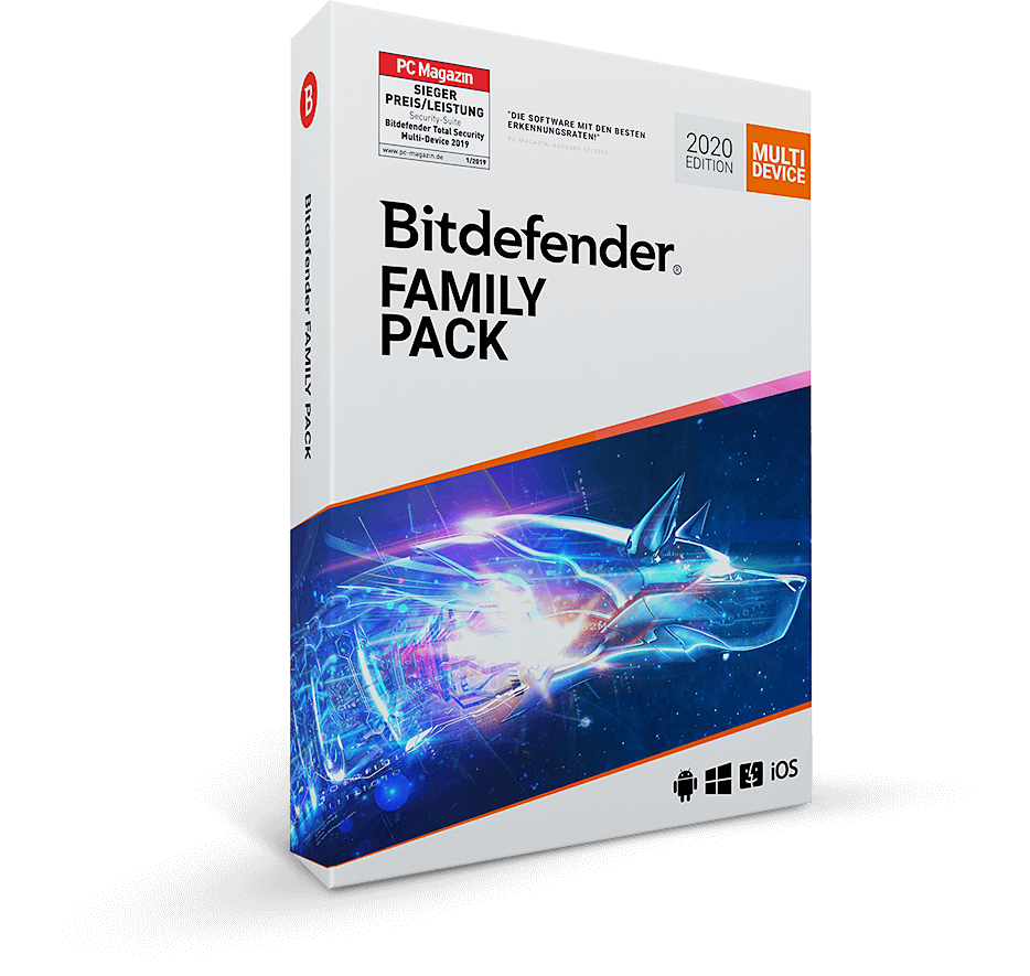 Bitdefender Family Pack (15 Devices - 2 Years) EU ESD von Bitdefender