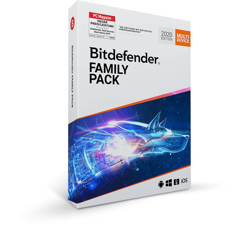 Bitdefender Family Pack (15 Devices - 2 Years) EU ESD von Bitdefender