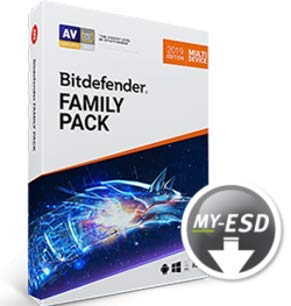 Bitdefender Family Pack | Unbegrenzte Geräte | 1 Jahr | ESD | Download | E-Mail von Bitdefender