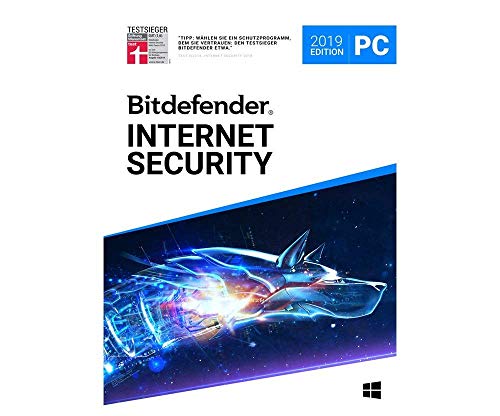 Bitdefender Internet Security 2019 | 10 Gerät | 1 Jahr | PC | PC Aktivierungscode per Email von Bitdefender