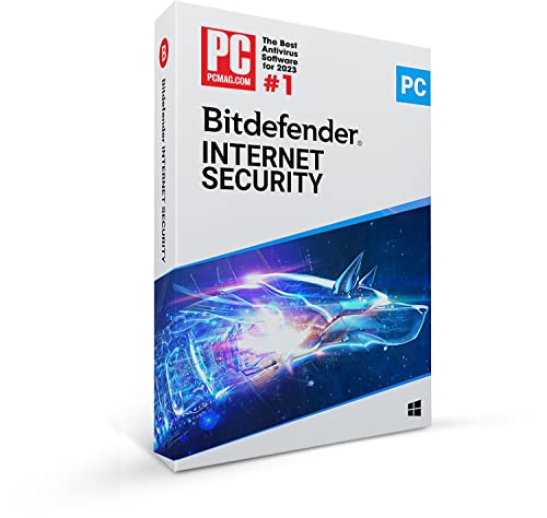 Bitdefender Internet Security 2021 - 5 Geräte | 3 Jahre Abonnement | PC Aktivierungscode per Post von Bitdefender