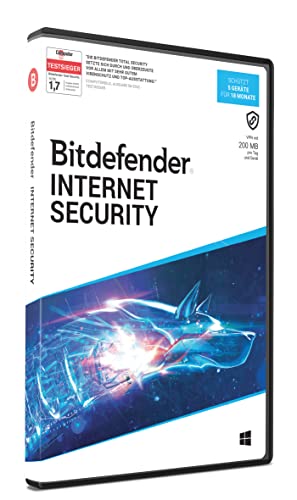Bitdefender Internet Security 5 Geräte / 18 Monate (Code in a Box) von Bitdefender