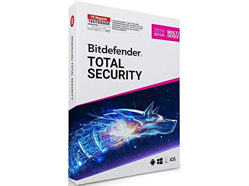 Bitdefender Total Security 2019 | 3 Geräte | 3 Jahre | ESD | Download | E-Mail von Bitdefender