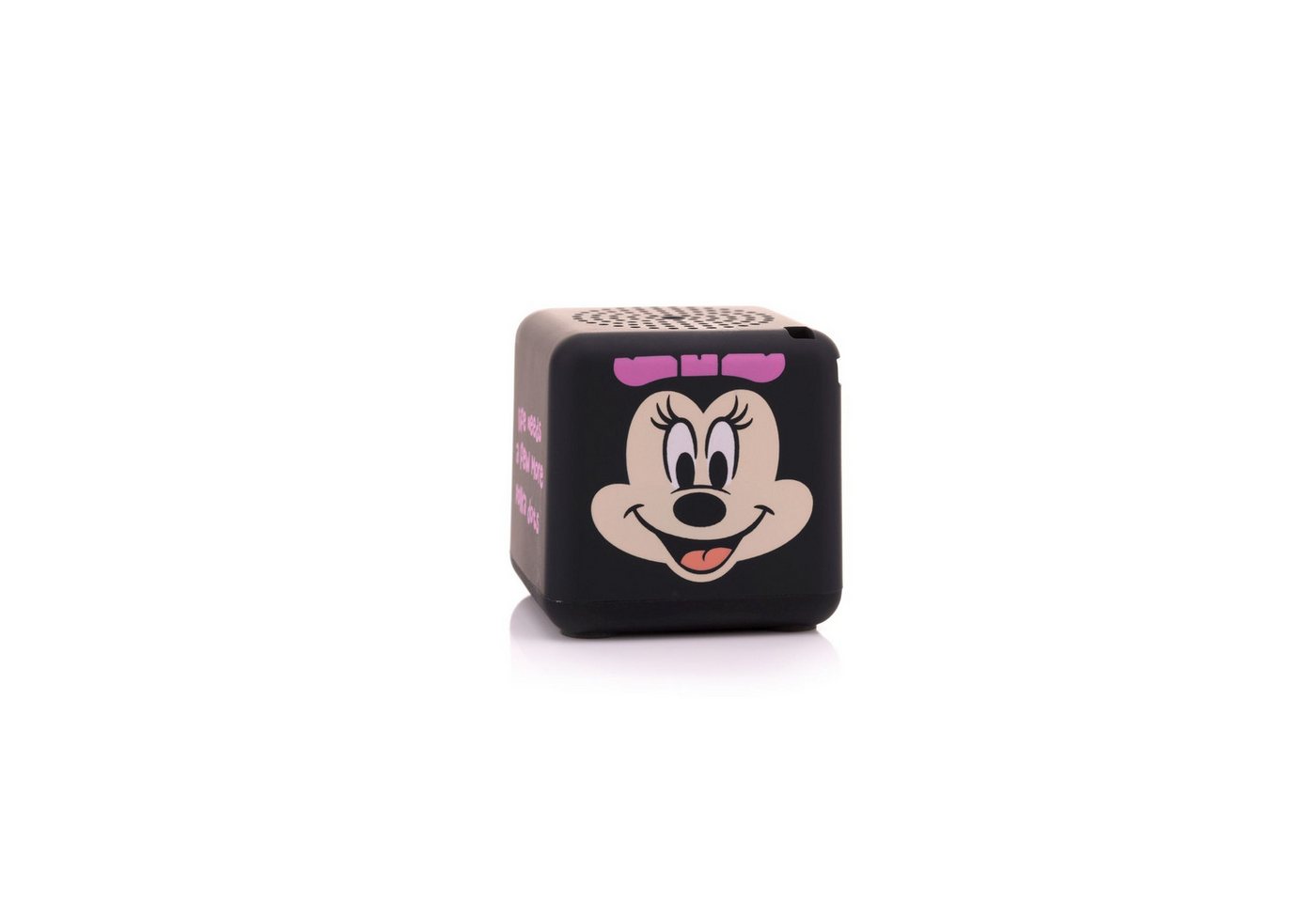 Bitty Boomers Disney Minnie Maus – Würfelförmiger Mini Bluetooth-Lautsprecher Lautsprecher Bitty Boomers Disney Minnie Maus – Würfelförmiger Mini Bluetooth-Lautsprecher Lautsprecher von Bitty Boomers