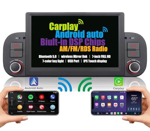 Autoradio Für FIAT Panda 2013-2020 Radio Bildschirm Eingebautes Wireless Carplay Android Auto Navi Mit Bluetooth DSP Subwoofer Lenkradsteuerung AM FM RDS 7 Zoll Touchscreen 1080P Full HD IPS Display Autoradio Für FIAT Panda 2013-2020 Radio Bildschirm Eingebautes Wireless Carplay Android Auto Navi Mit Bluetooth DSP Subwoofer Lenkradsteuerung AM FM RDS 7 Zoll Touchscreen 1080P Full HD IPS Display von Biubiubiu