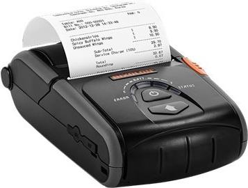 BIXOLON SPP-R200IIIplus - Belegdrucker - Thermodirekt - Rolle (5,8 cm) - 203 dpi - bis zu 100 mm/Sek. - USB 2.0, seriell, Wi-Fi(n) - Schwarz - Sonderposten von Bixolon
