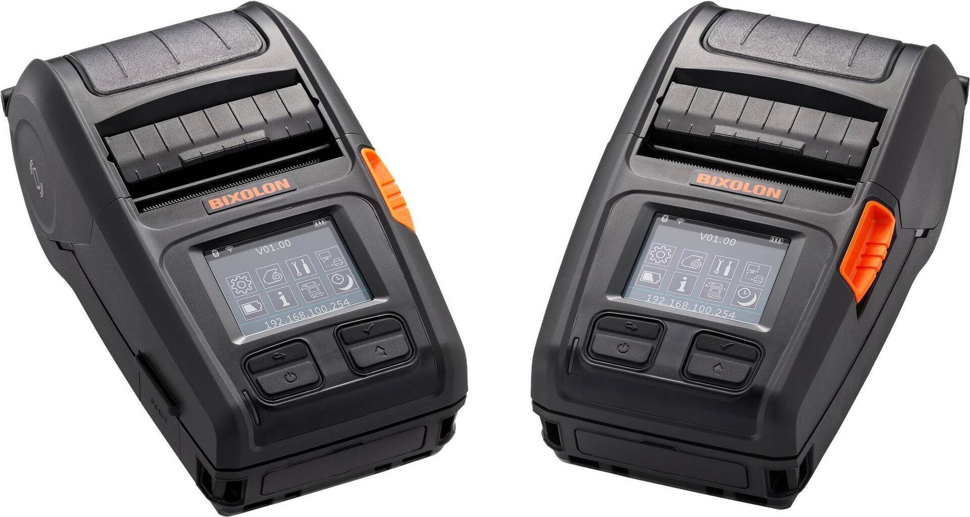 BIXOLON XM7-20 - Etikettendrucker - Thermodirekt - Rolle (5,8 cm) - 203 dpi - USB2.0, seriell, Bluetooth 5,0 - Schwarz (XM7-20iK) - Sonderposten von Bixolon