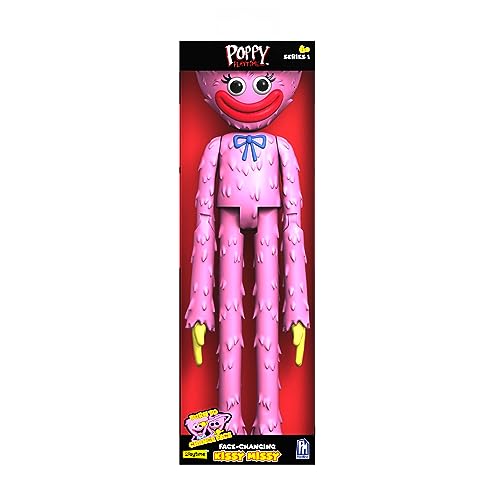 Bizak 64230015 Poppy Playtime 30 cm bewegliche Action-Figur von Kissy Missy mit doppelseitig Spiel wie im Videogeugo von Bizak