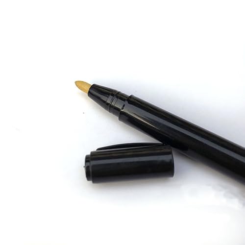 6 Stück Falschgeld Detektor Stifte, Falschgeld Stift Geldprüfstift Geldscheinprüfer Stift, Stift Zur Erkennung von Falschgeld Geldscheinprüfstift für Euro, Dollar, britische Pfund, Yen usw von Bkemkri