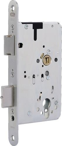 Bks Panik-Einsteckschloss 2321 Fkt.B rd 24/65/72/9mm DIN L/R VA 2-flg. von Bks