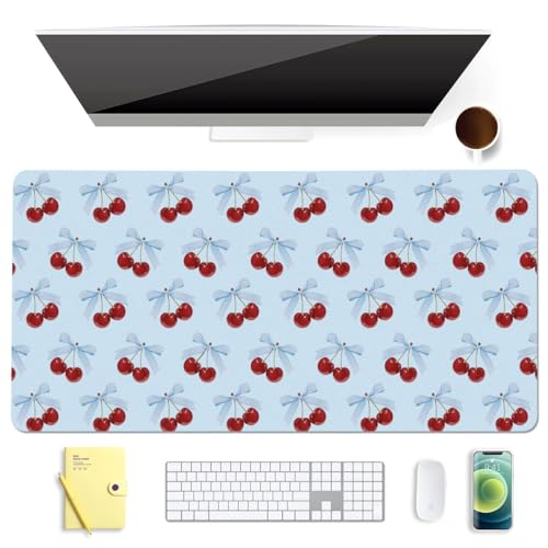 BlHMCASE Mauspad mit niedlicher Schleife, verlängertes Gaming-Tastatur-Mauspad, rutschfestes Leder, Schreibtischunterlage für Zuhause, Büro, Laptop-Schreibtischunterlage, Schreibunterlage BlHMCASE Mauspad mit niedlicher Schleife, verlängertes Gaming-Tastatur-Mauspad, rutschfestes Leder, Schreibtischunterlage für Zuhause, Büro, Laptop-Schreibtischunterlage, Schreibunterlage von BlHMCASE