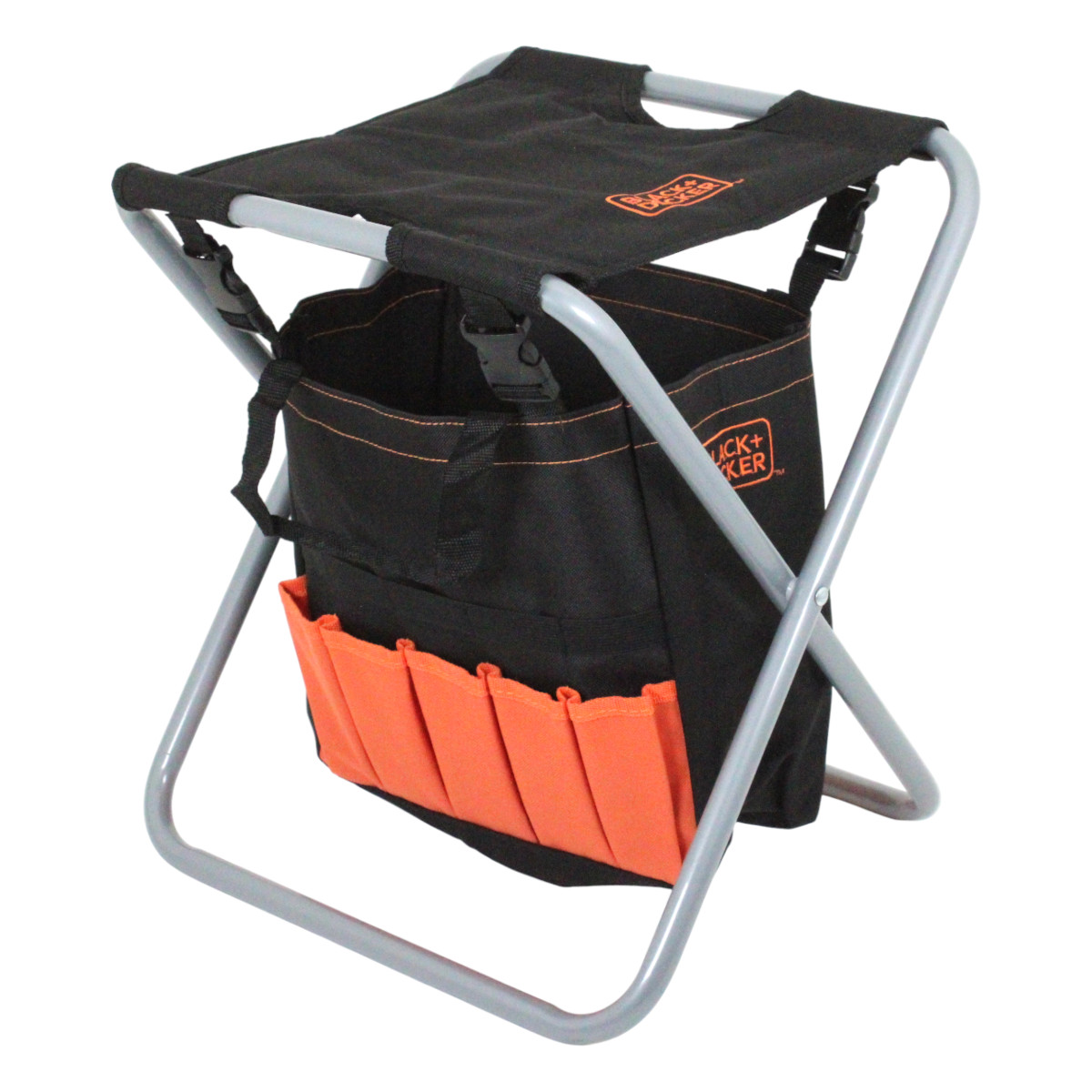 Black + Decker Falthocker mit abnehmbarer Tasche Sitz Angelhocker Camping Hocker Black + Decker Falthocker mit abnehmbarer Tasche Sitz Angelhocker Camping Hocker von Black + Decker