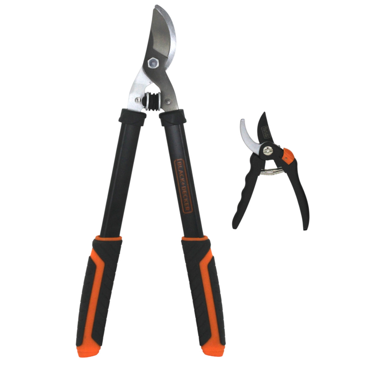 Black + Decker Set Astschere 53,3 cm Gartenschere 20,3 cm Baumschere Rosenschere Black + Decker Set Astschere 53,3 cm Gartenschere 20,3 cm Baumschere Rosenschere von Black + Decker