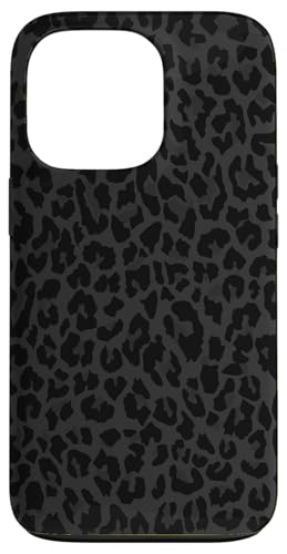 Hülle für iPhone 13 Pro Schwarz und Weiß Gepard Leopard Print Handyhülle Niedliches Tier von Black And White Phone Cases