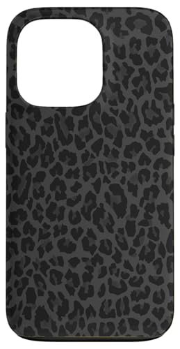 Hülle für iPhone 13 Pro Schwarz und Weiß Gepard Leopard Print Handyhülle Niedliches Tier von Black And White Phone Cases
