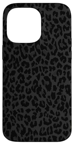 Hülle für iPhone 14 Pro Max Schwarz und Weiß Gepard Leopard Print Handyhülle Niedliches Tier von Black And White Phone Cases