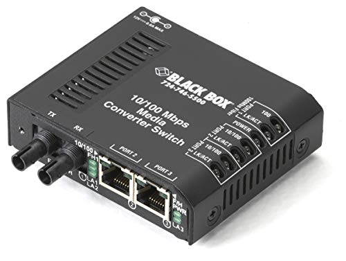 Black Box USB Powered 5-Port 10/100 Switch LBS005A, Unmanaged, W126133679 (Switch LBS005A, Unmanaged, Fast Ethernet (10/100)) von Black Box