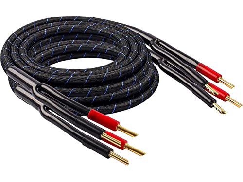 Black Connect LS Single-Wire Lautsprecherkabel 2x3 Meter von Black Connect