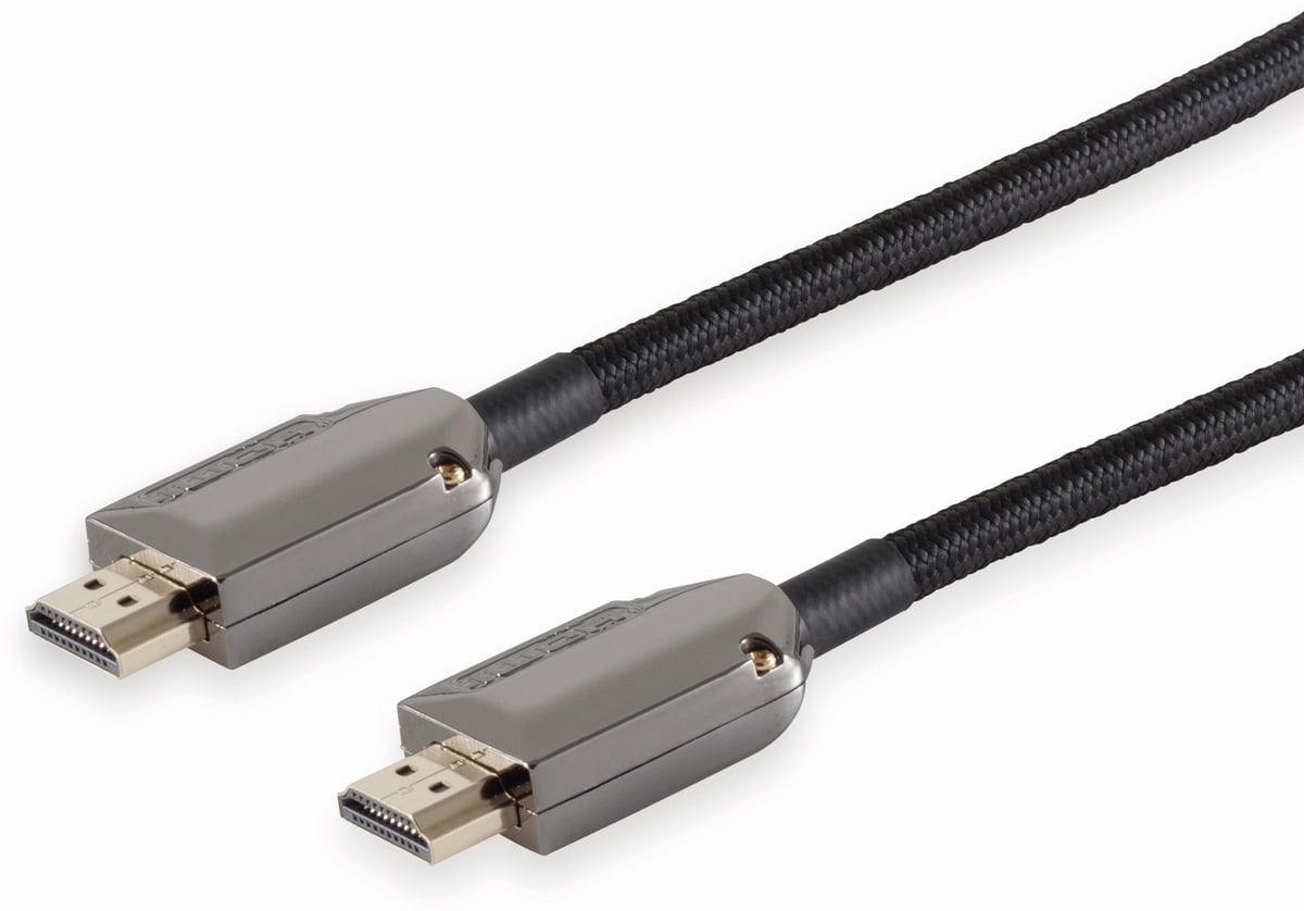 BLACK COTTON HDMI-Kabel, 2,5 m, schwarz von Black Cotton