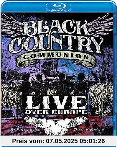 Black Country Communion - Live Over Europe [Blu-ray] von Black Country Communion