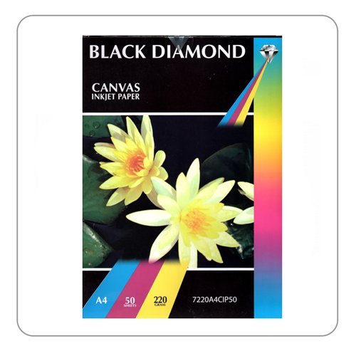 texturiert matt black diamond Fotopapier Fotopapier für Tintenstrahldrucker – 200 Blatt von Black Diamond