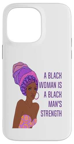 Black Queen African Black Woman ist die starke Ehefrau des schwarzen Mannes Hülle für iPhone 14 Pro Max Black Queen African Black Woman ist die starke Ehefrau des schwarzen Mannes Hülle für iPhone 14 Pro Max von Black Girl Magic Tees NYC