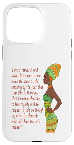 Black Queen African Love Myself Respektiere feministische Selbstfürsorge Hülle für iPhone 15 Pro Max von Black Girl Magic Tees NYC
