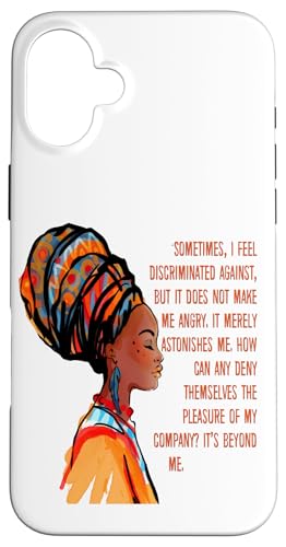 Black Queen Afrikanische Diskriminierung Positivität Mindset Frauen Hülle für iPhone 16 Plus Black Queen Afrikanische Diskriminierung Positivität Mindset Frauen Hülle für iPhone 16 Plus von Black Girl Magic Tees NYC
