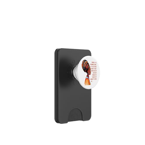 Black Queen Afrikanische Diskriminierung Positivität Mindset Frauen PopSockets PopWallet für MagSafe von Black Girl Magic Tees NYC