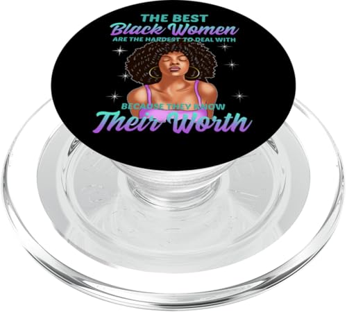 Black Queen Die besten schwarzen Frauen, mit denen man nur schwer umgehen kann, wissen, was Ombre wert ist PopSockets PopGrip für MagSafe von Black Girl Magic Tees NYC