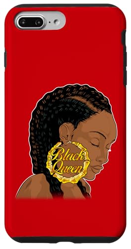 Black Queen Gen X 90s Mädchen Bambus Ohrringe Cornrows Damen Hülle für iPhone 7 Plus/8 Plus Black Queen Gen X 90s Mädchen Bambus Ohrringe Cornrows Damen Hülle für iPhone 7 Plus/8 Plus von Black Girl Magic Tees NYC