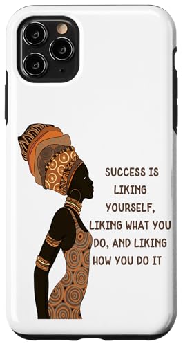 Black Queen SUCCESS heißt, dich selbst zu mögen, Karriere als Hochschulabsolvent Hülle für iPhone 11 Pro Max von Black Girl Magic Tees NYC