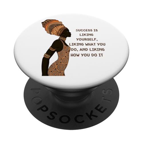 Black Queen SUCCESS heißt, dich selbst zu mögen, Karriere als Hochschulabsolvent PopSockets Klebender PopGrip Black Queen SUCCESS heißt, dich selbst zu mögen, Karriere als Hochschulabsolvent PopSockets Klebender PopGrip von Black Girl Magic Tees NYC