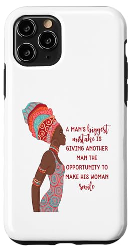 Der größte Fehler des afrikanischen Mannes, einem anderen Mann zu geben Hülle für iPhone 11 Pro von Black Girl Magic Tees NYC