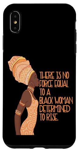 Schwarze Königin Keine Macht ist gleich Schwarze Frauen, die entschlossen sind, aufzustehen Hülle für iPhone XS Max von Black Girl Magic Tees NYC