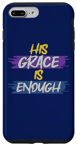 Schwarze hebräische israelitische Kleidung His Grace is Enough Hülle für iPhone 7 Plus/8 Plus Schwarze hebräische israelitische Kleidung His Grace is Enough Hülle für iPhone 7 Plus/8 Plus von Black Hebrew Israelite Clothing