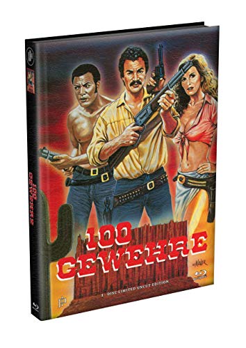 100 GEWEHRE - Wattiertes Mediabook Cover A [Blu-ray] Limited 149 Edition von Black Hill Pictures / Inked Pictures